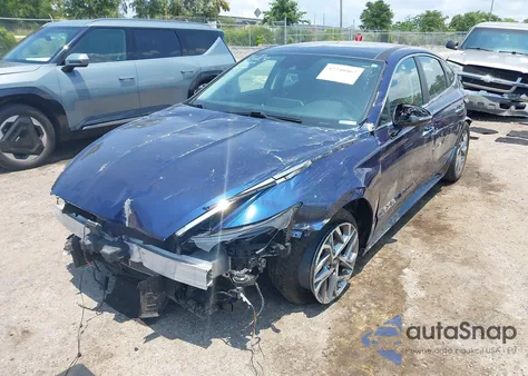2021 Hyundai Sonata Sel z USA, uszkodzony, nr VIN 5NPEF4JA0MH070402